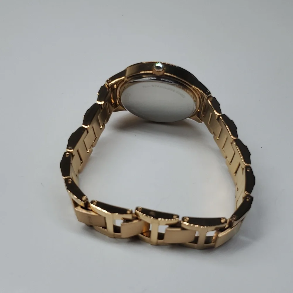 Fossil Watch ES3020 Jesse Rose Gold Stainless Steel Crystal Bezel Watch Parts